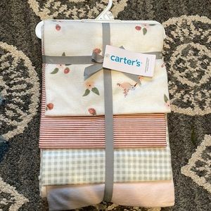 Carters 4 piece set of blankets